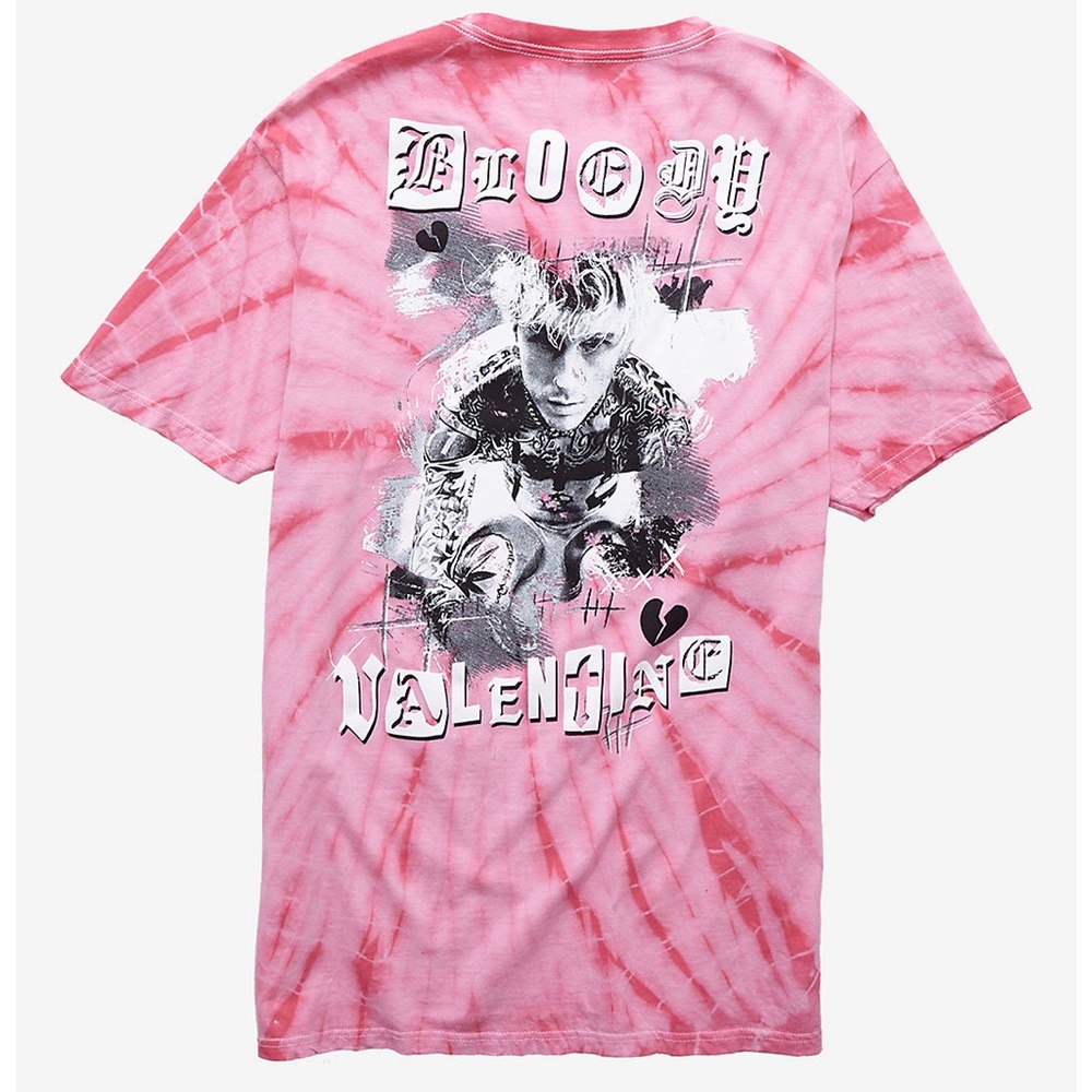 Bloody Valentine Pink Tie Dye T-Shirt